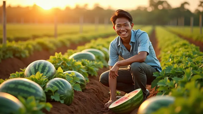Aneka Menu Segar Berbahan Semangka Saat Musim Panen